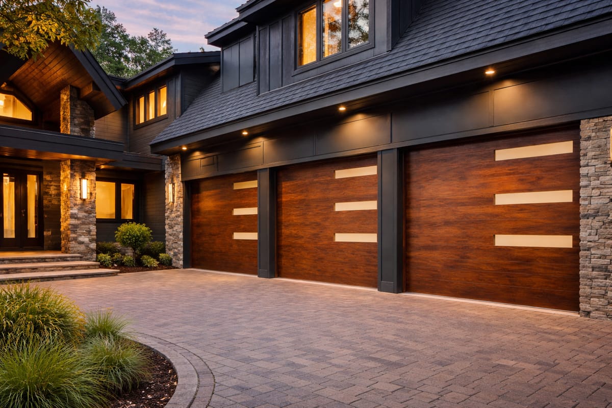 Garage door service in Trinity